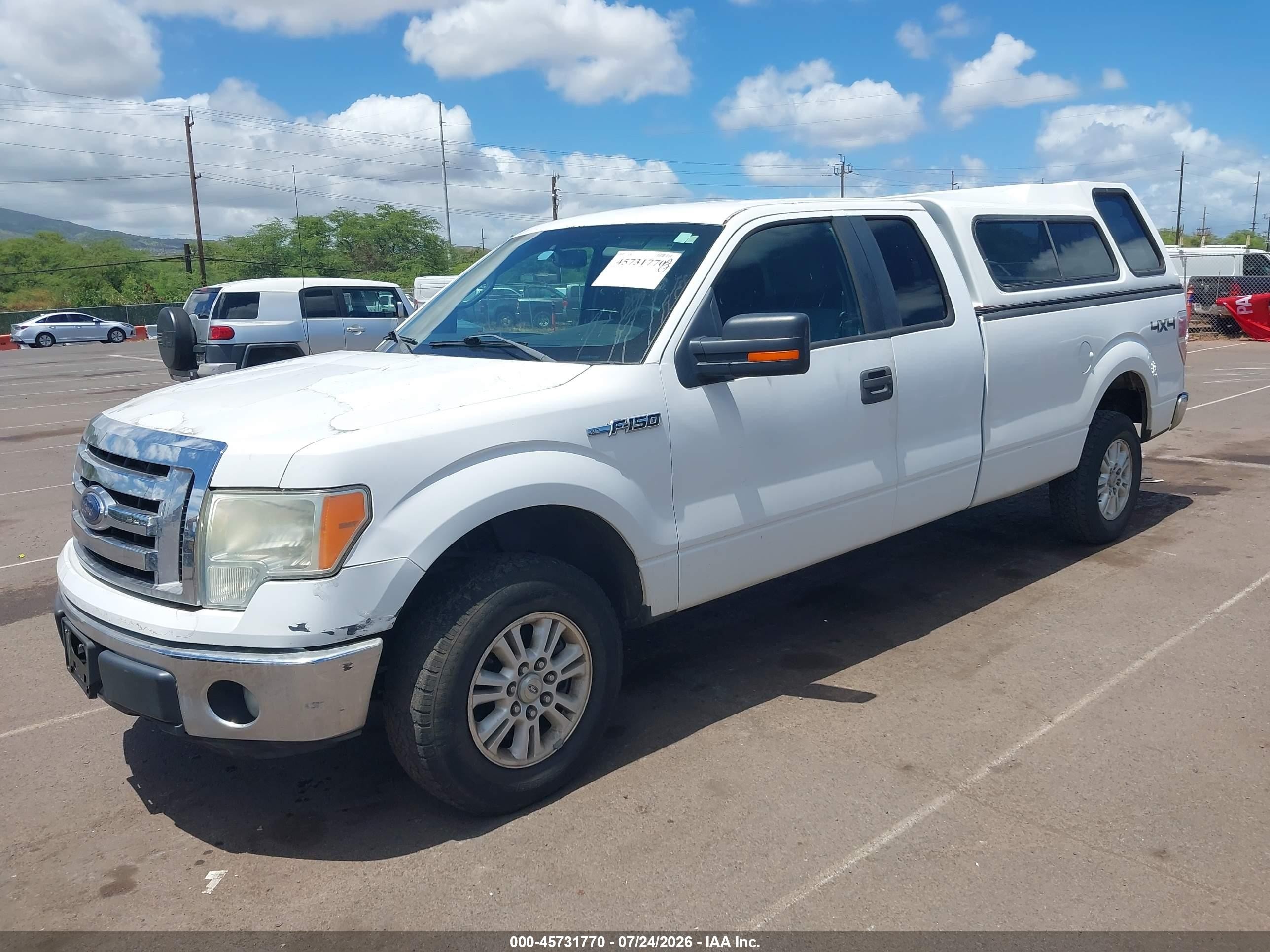 2012 Ford F-150 Xlt W/hd Payload Pkg White vin: 1FTVX1EFXCKD82986