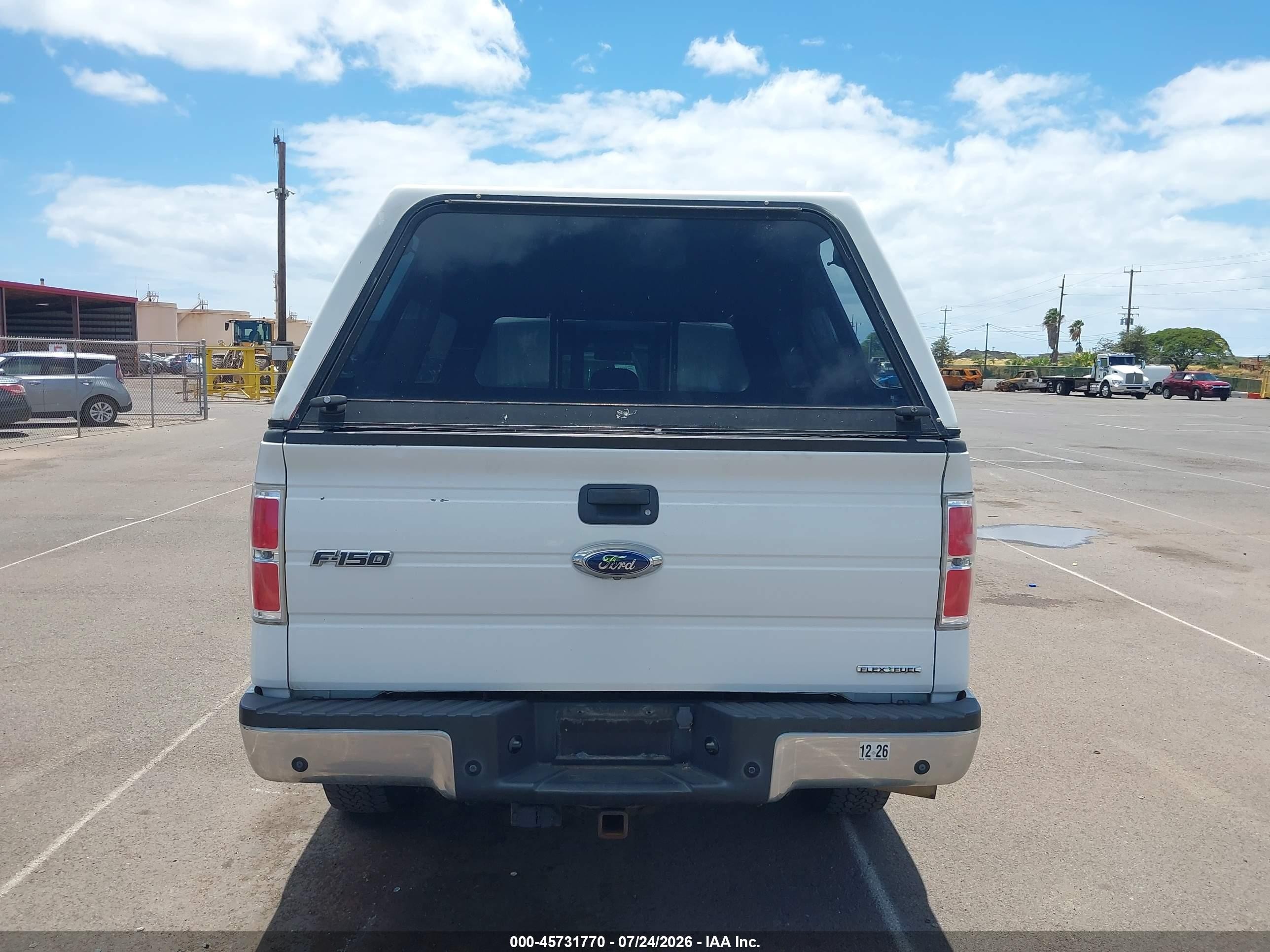 2012 Ford F-150 Xlt W/hd Payload Pkg White vin: 1FTVX1EFXCKD82986