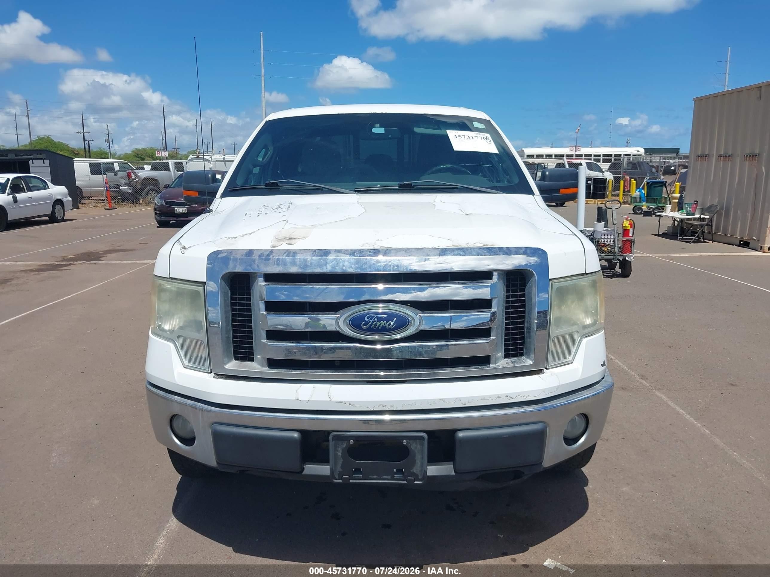 2012 Ford F-150 Xlt W/hd Payload Pkg White vin: 1FTVX1EFXCKD82986