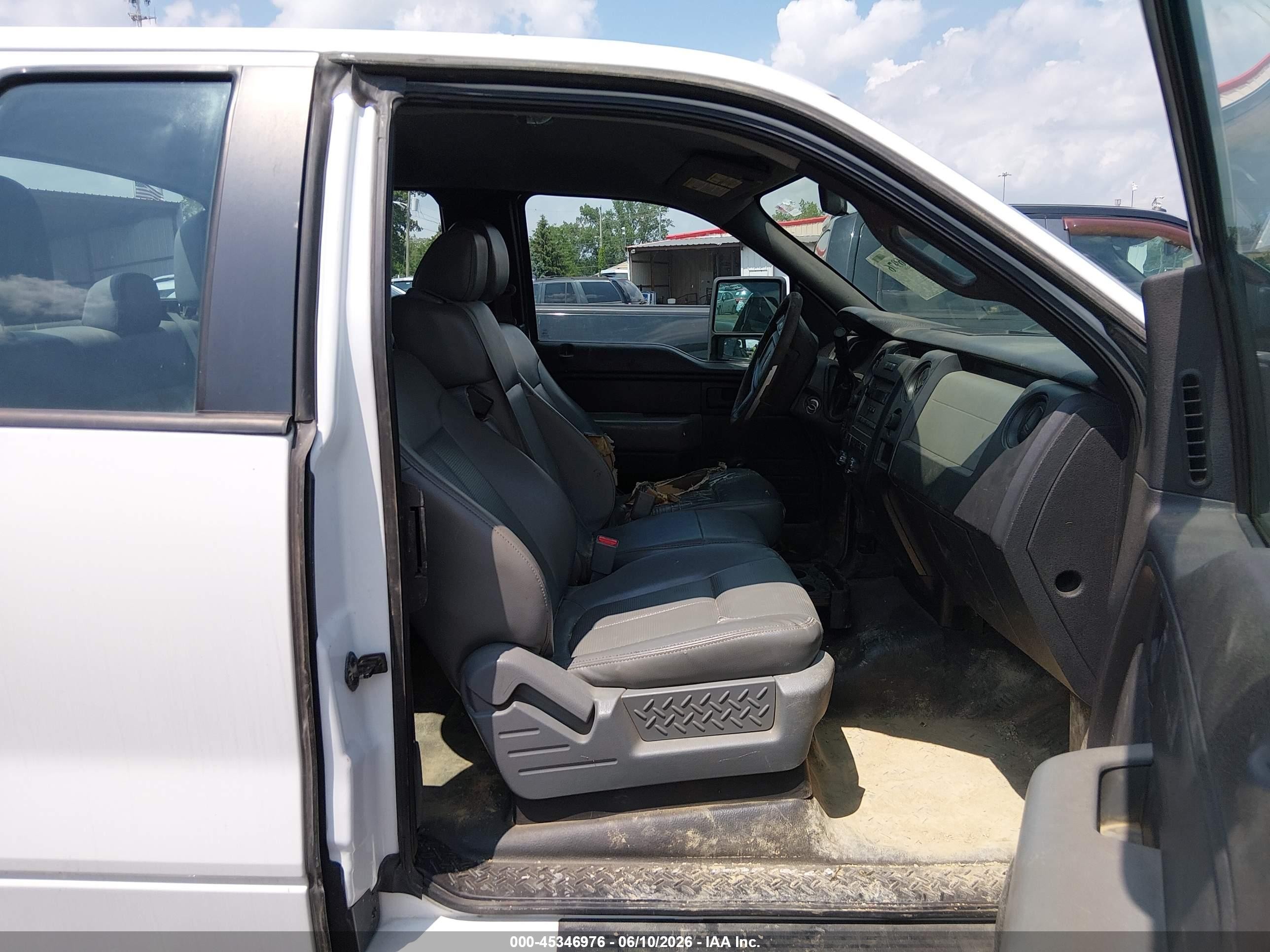 2013 Ford F-150 Xl W/hd Payload Pkg White vin: 1FTVX1ET5DKD43388