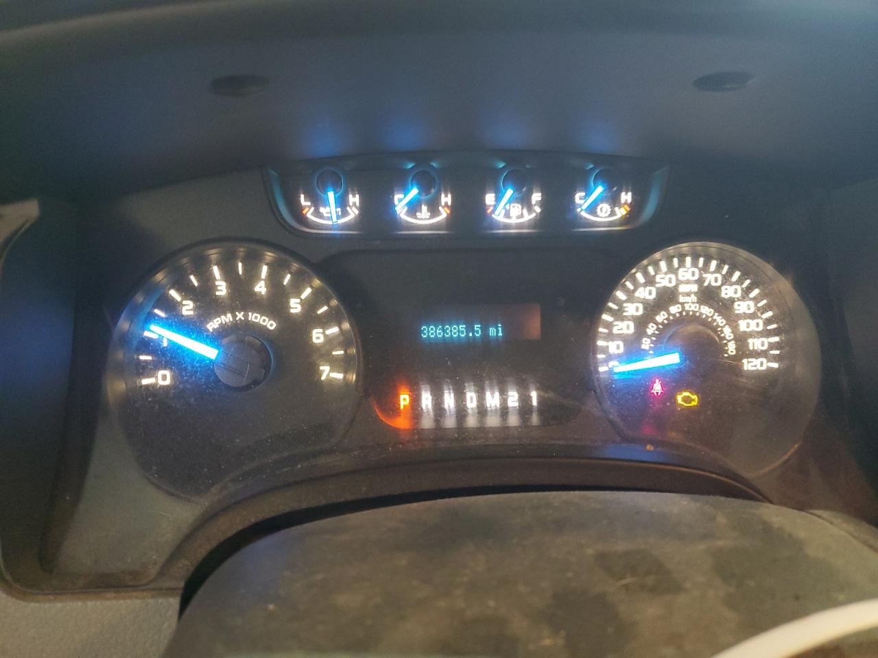 2014 Ford F150 Super Cab Silver vin: 1FTVX1ET5EKF17347 Damage: Warning Light - Engine, On, Unacceptable