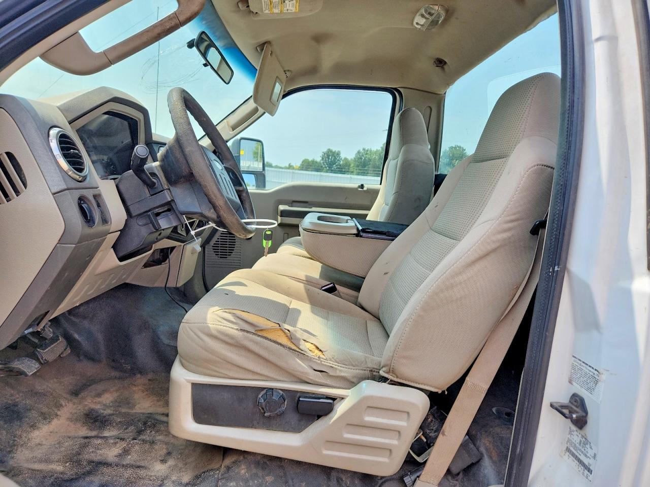 2008 Ford F350 Srw Super Duty White vin: 1FTWF30508EA81845
