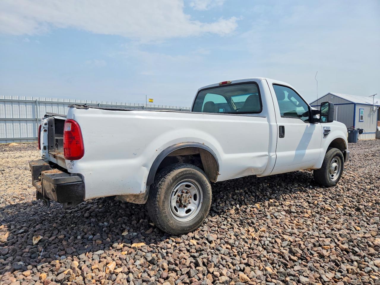 2008 Ford F350 Srw Super Duty White vin: 1FTWF30508EA81845