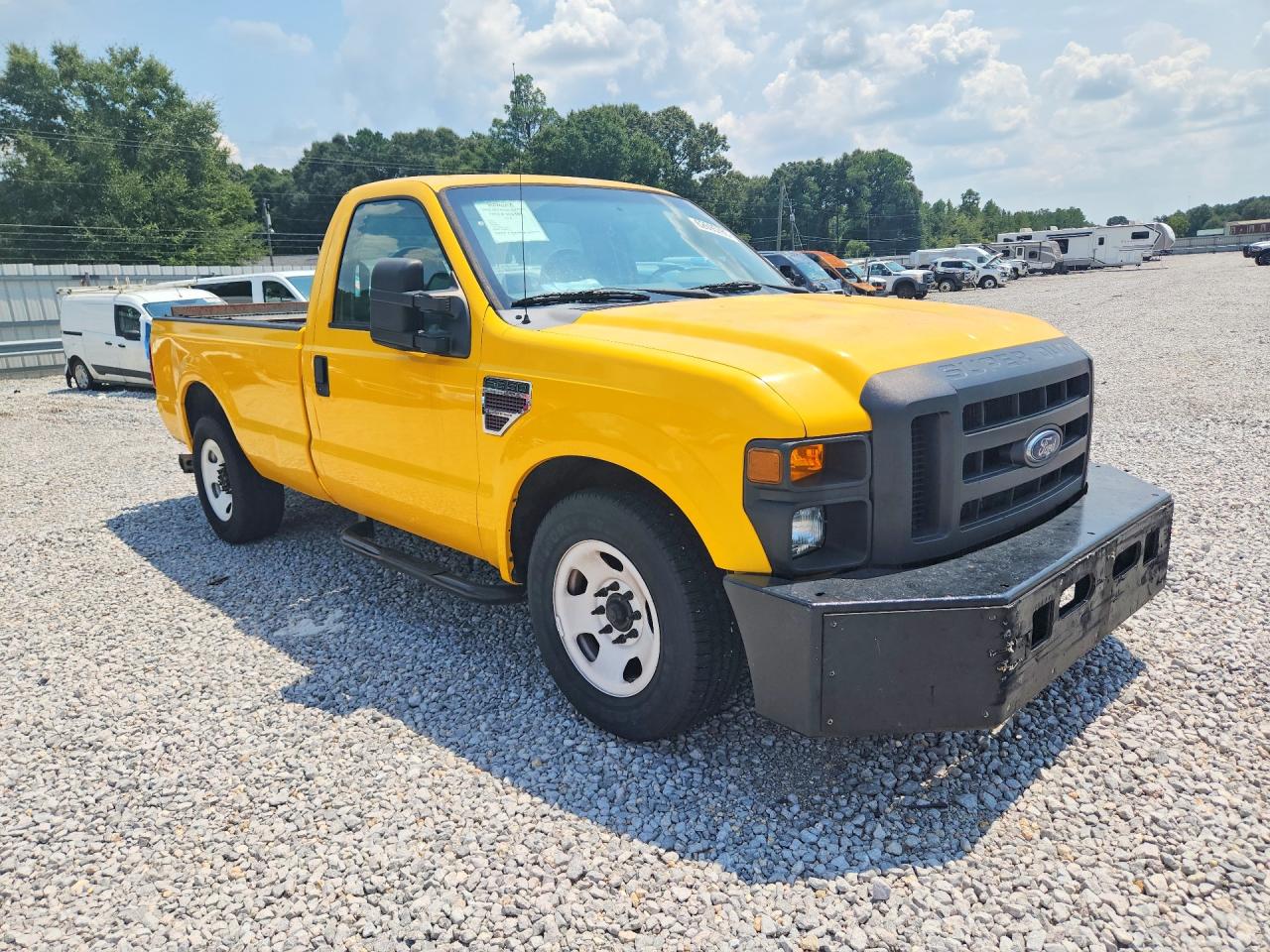 2009 Ford F350 Super Duty Yellow vin: 1FTWF30R69EA30175