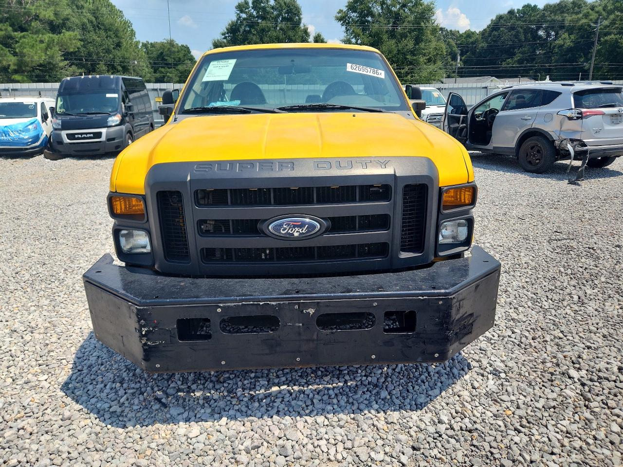 2009 Ford F350 Super Duty Yellow vin: 1FTWF30R69EA30175