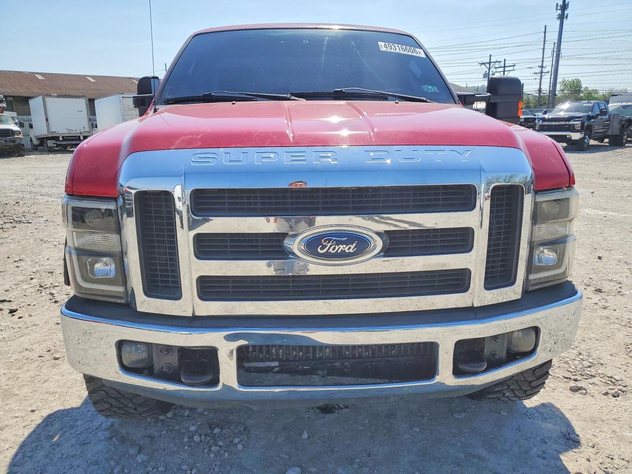 2008 Ford F350 Srw Super Duty Красный vin: 1FTWF31R68EA46101