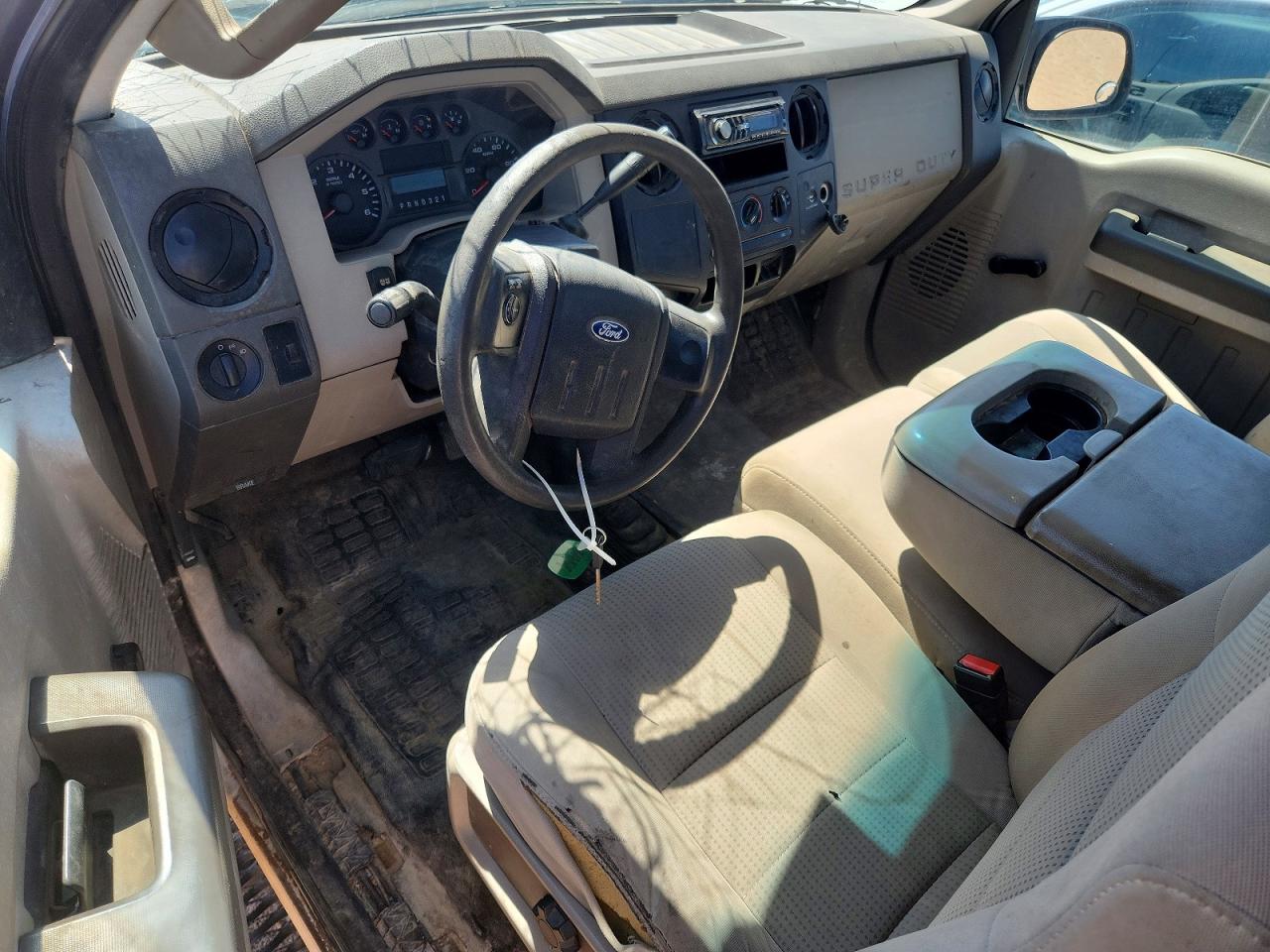 2008 Ford F350 Srw Super Duty White vin: 1FTWF31Y98EE47200