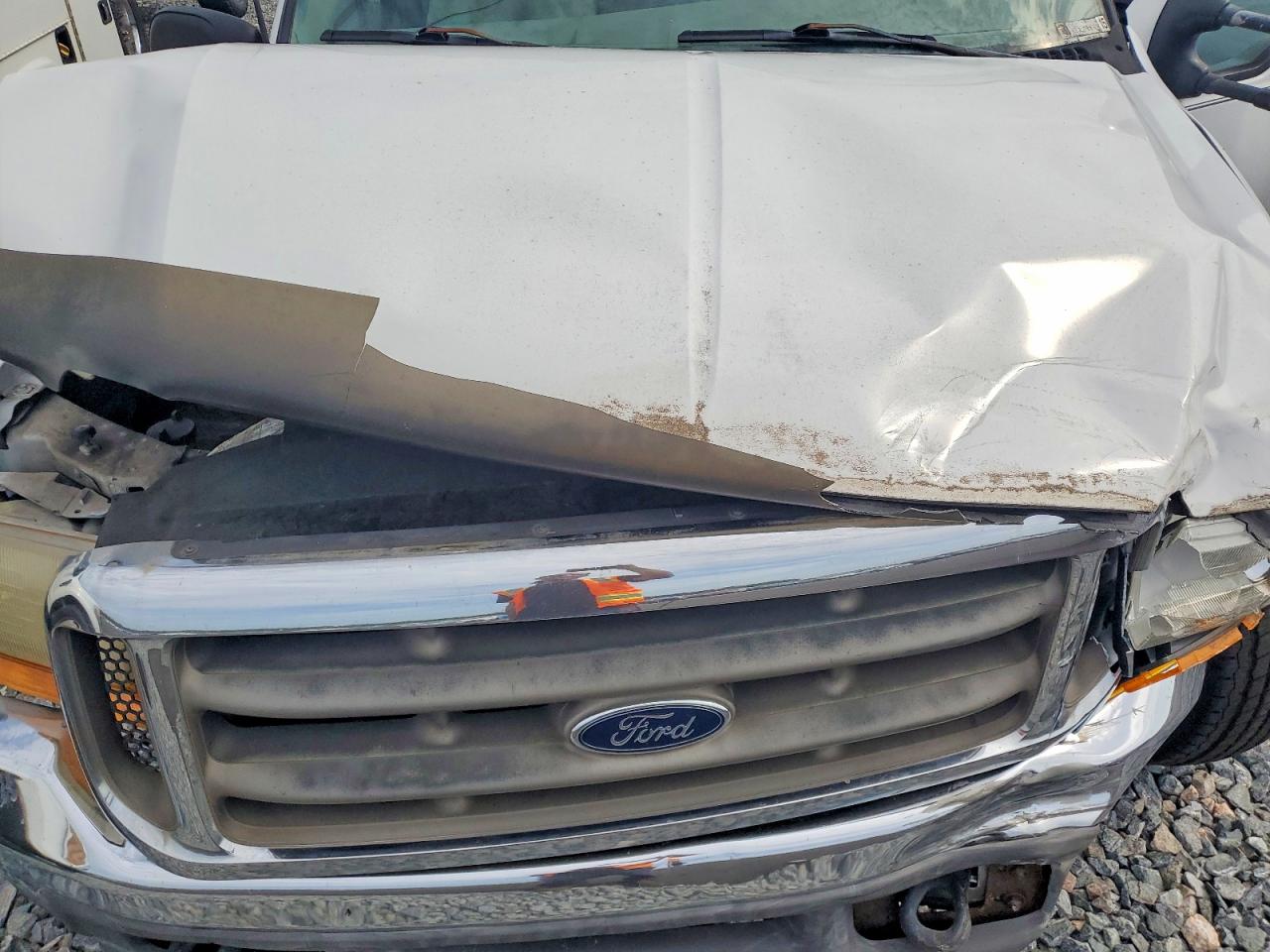 1999 Ford F350 Super Duty White vin: 1FTWF32F6XEB13086