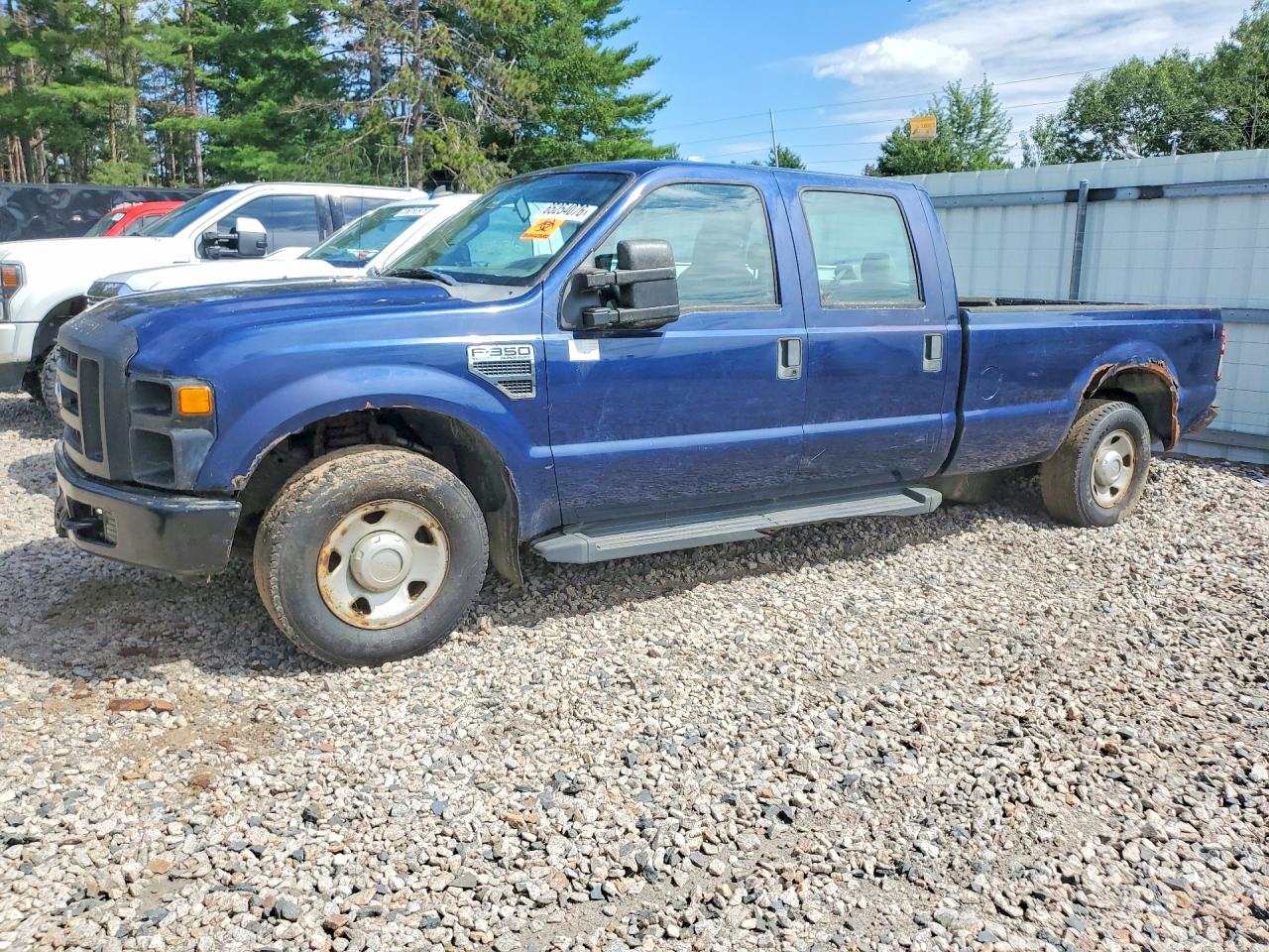 2008 Ford F350 Srw Super Duty Синий vin: 1FTWW30568EB33365