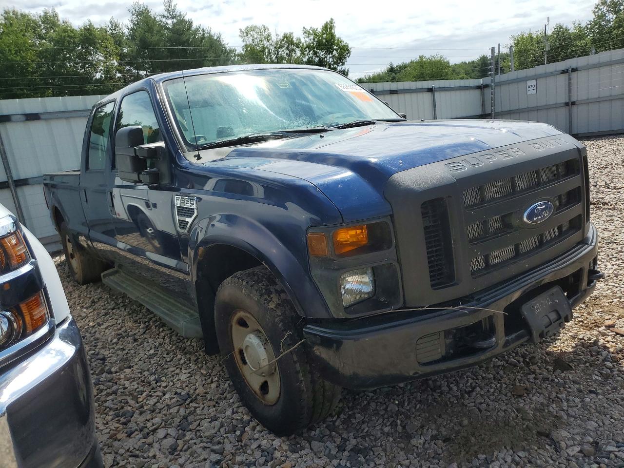 2008 Ford F350 Srw Super Duty Синий vin: 1FTWW30568EB33365