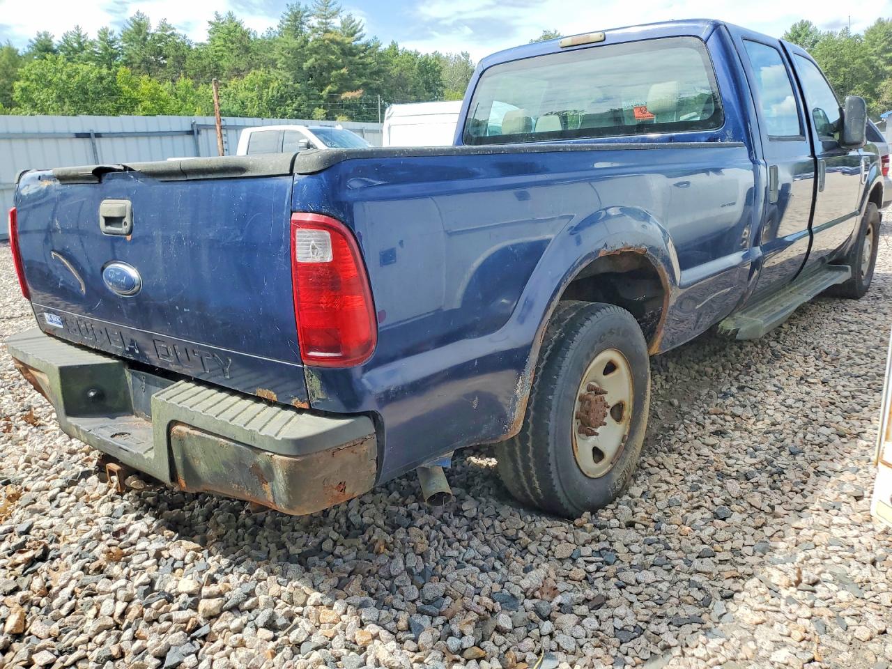 2008 Ford F350 Srw Super Duty Синий vin: 1FTWW30568EB33365