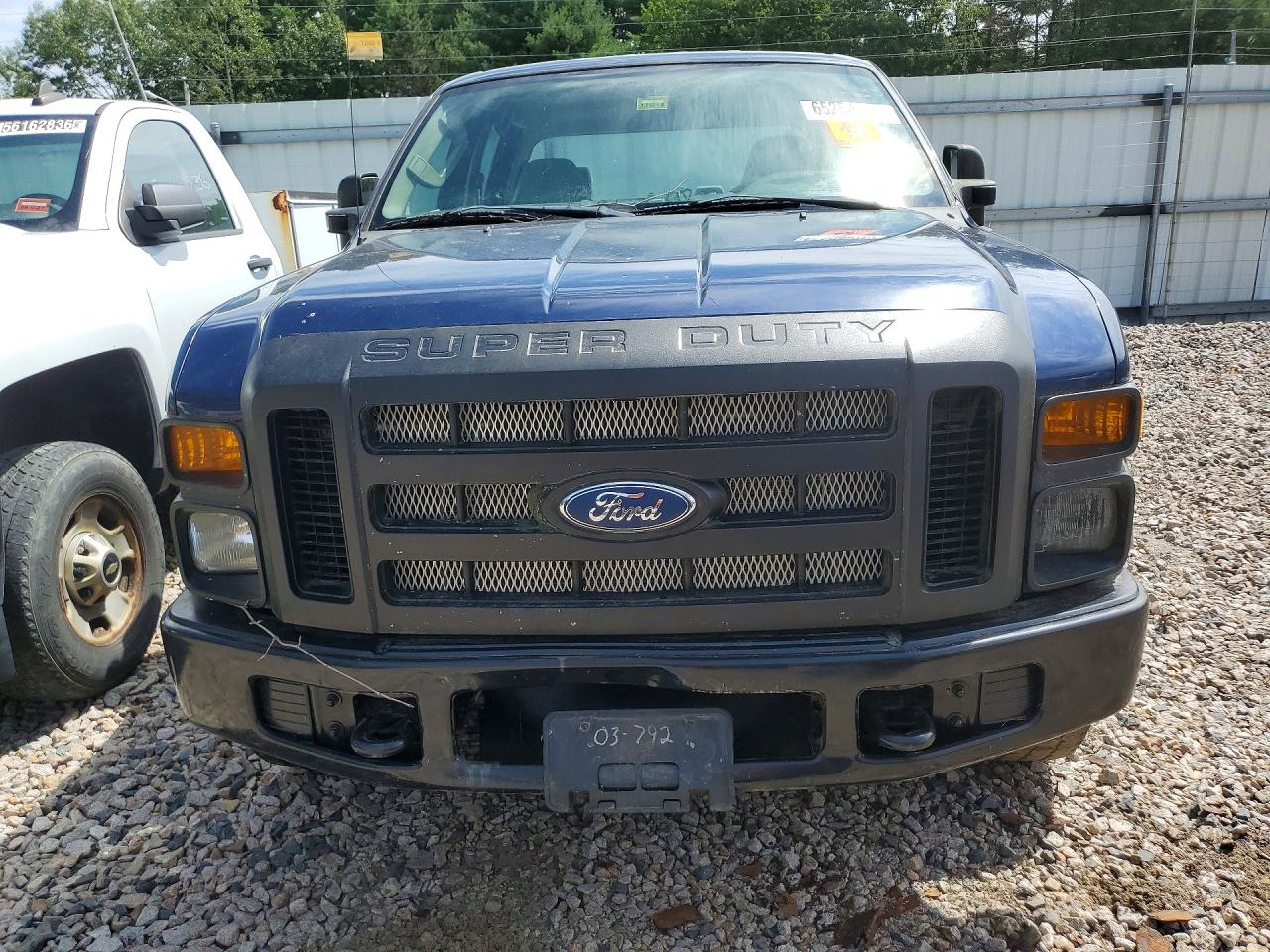 2008 Ford F350 Srw Super Duty Синий vin: 1FTWW30568EB33365