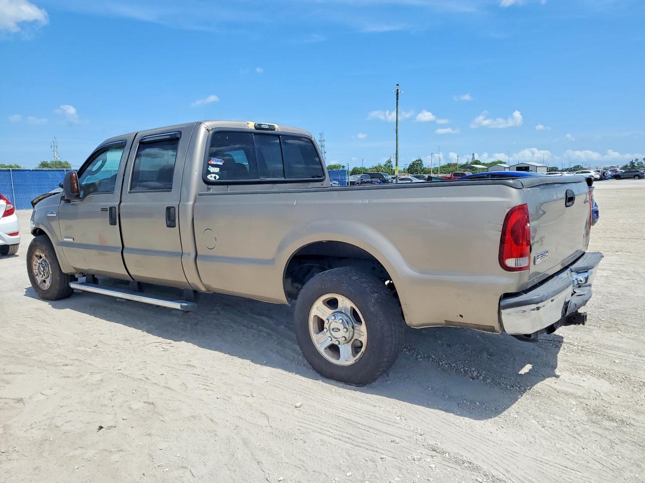 2006 Ford F350 Srw Super Duty Gray vin: 1FTWW30P16EB08355