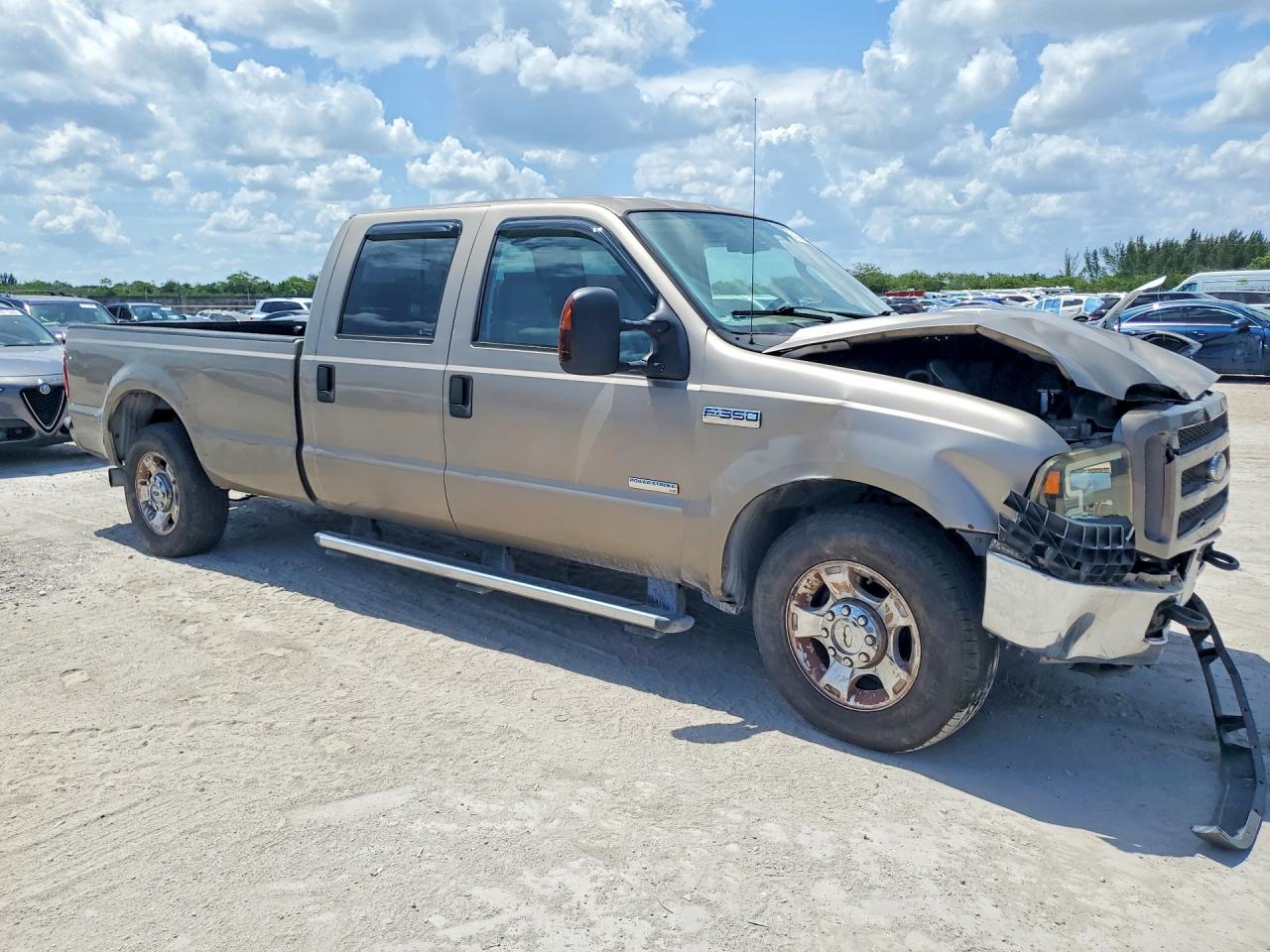 2006 Ford F350 Srw Super Duty Gray vin: 1FTWW30P16EB08355