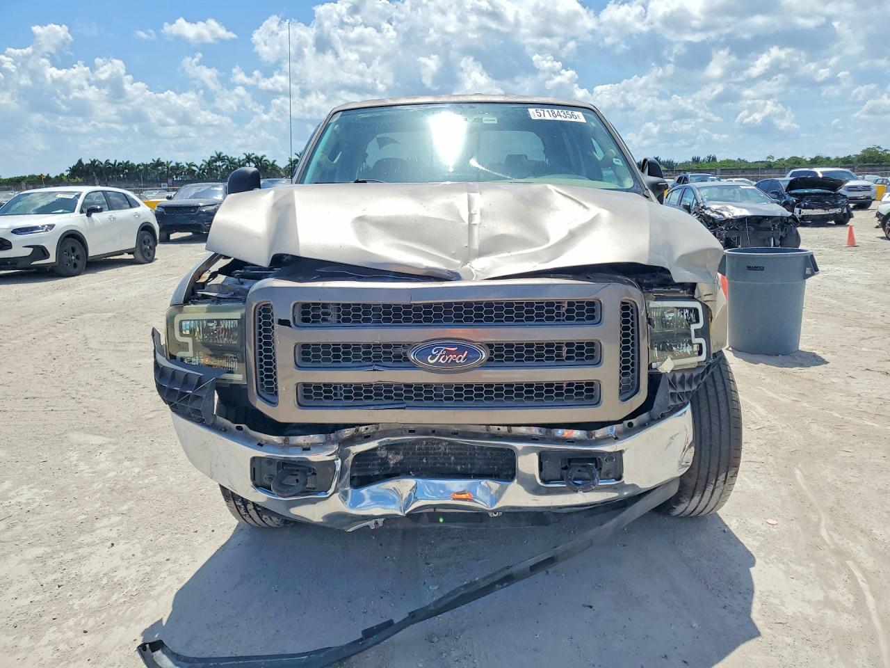 2006 Ford F350 Srw Super Duty Gray vin: 1FTWW30P16EB08355