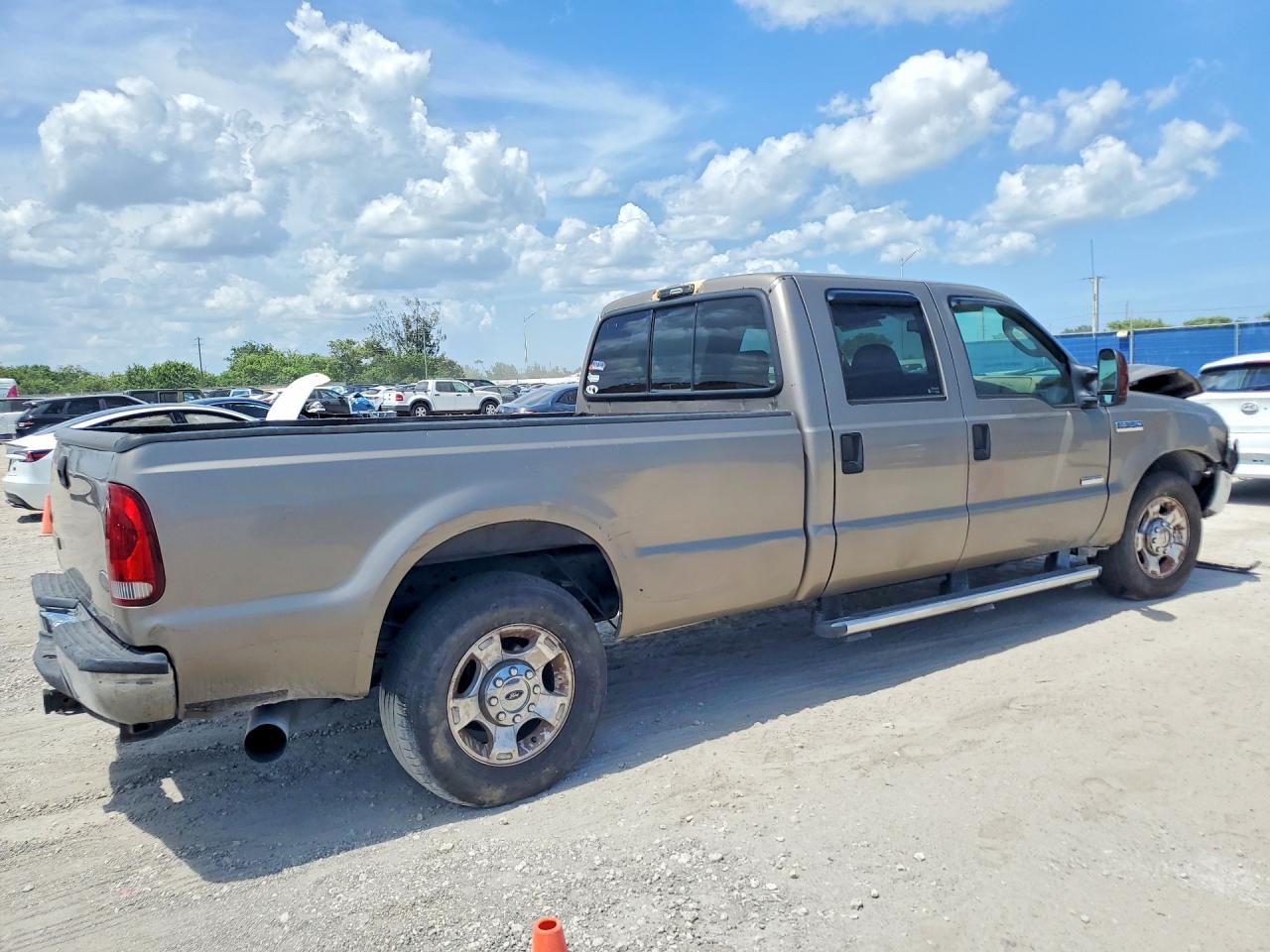 2006 Ford F350 Srw Super Duty Gray vin: 1FTWW30P16EB08355