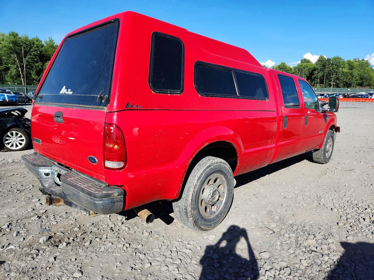 2006 Ford F350 Srw Super Duty Красный vin: 1FTWW30P36EC61884