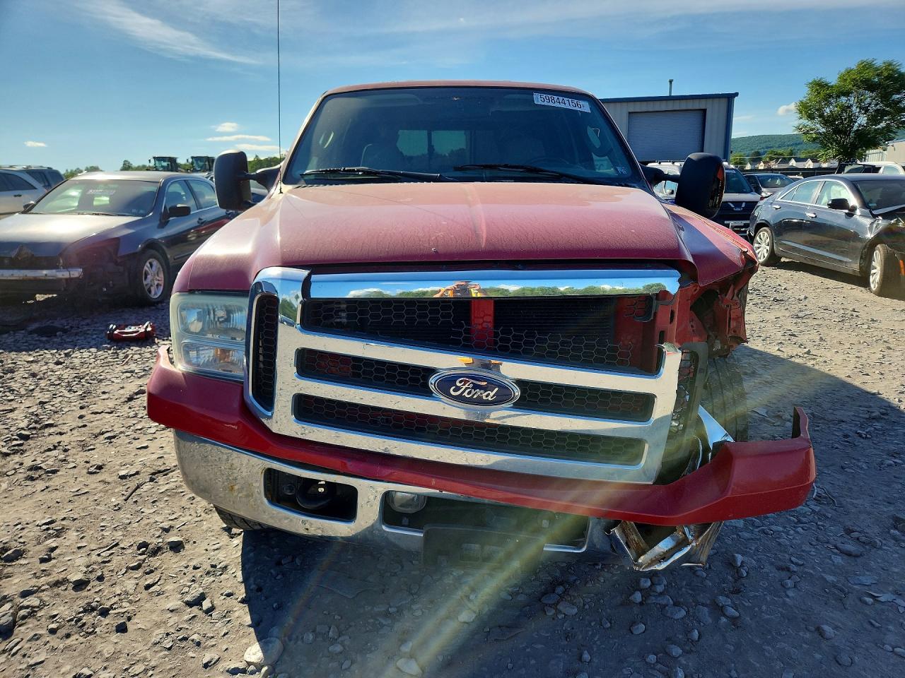 2006 Ford F350 Srw Super Duty Красный vin: 1FTWW30P36EC61884