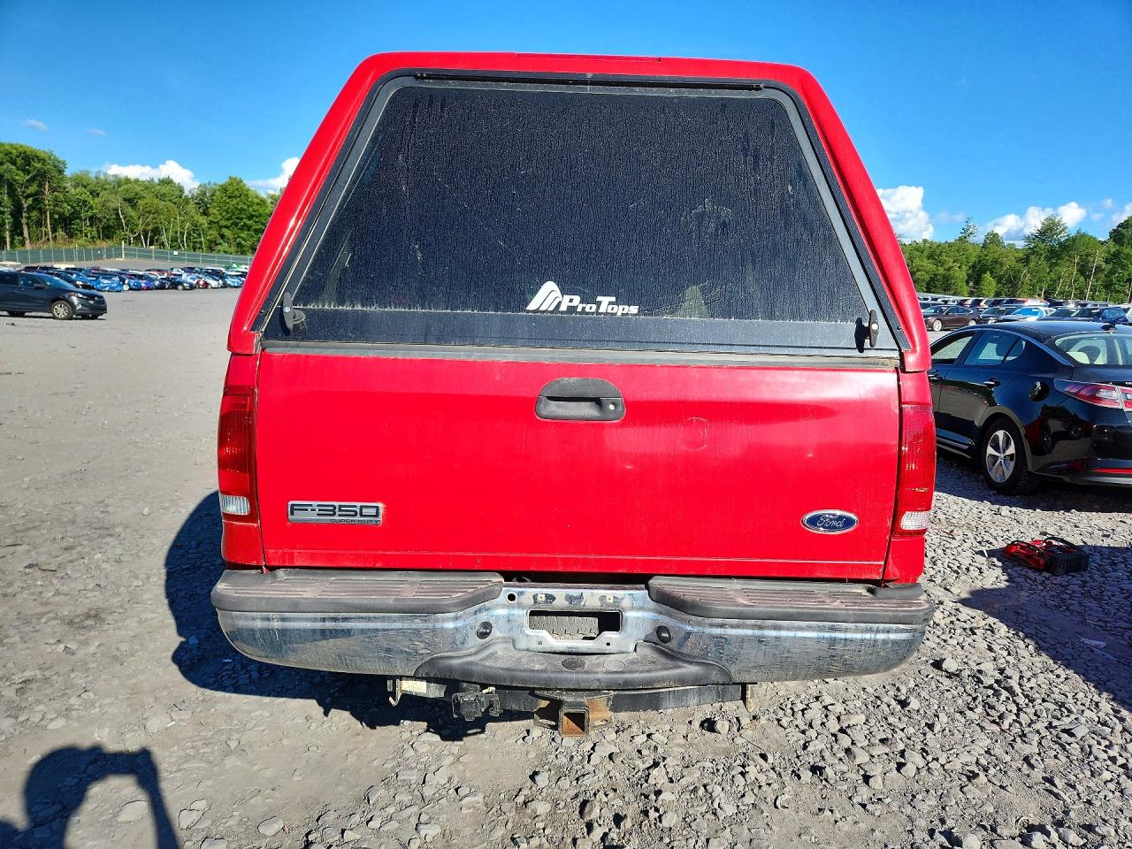 2006 Ford F350 Srw Super Duty Красный vin: 1FTWW30P36EC61884