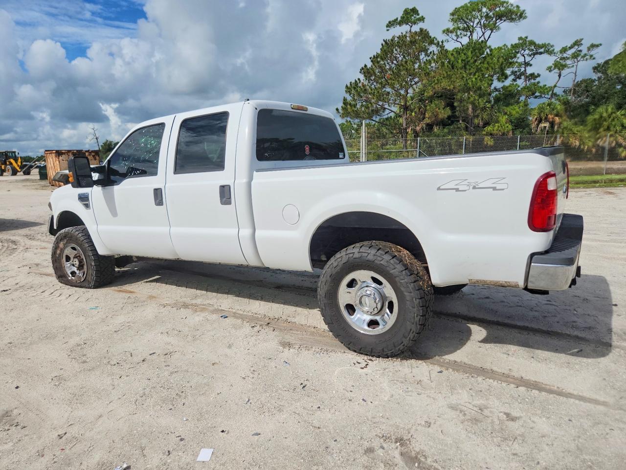 2008 Ford F350 Srw Super Duty White vin: 1FTWW315X8EE56834