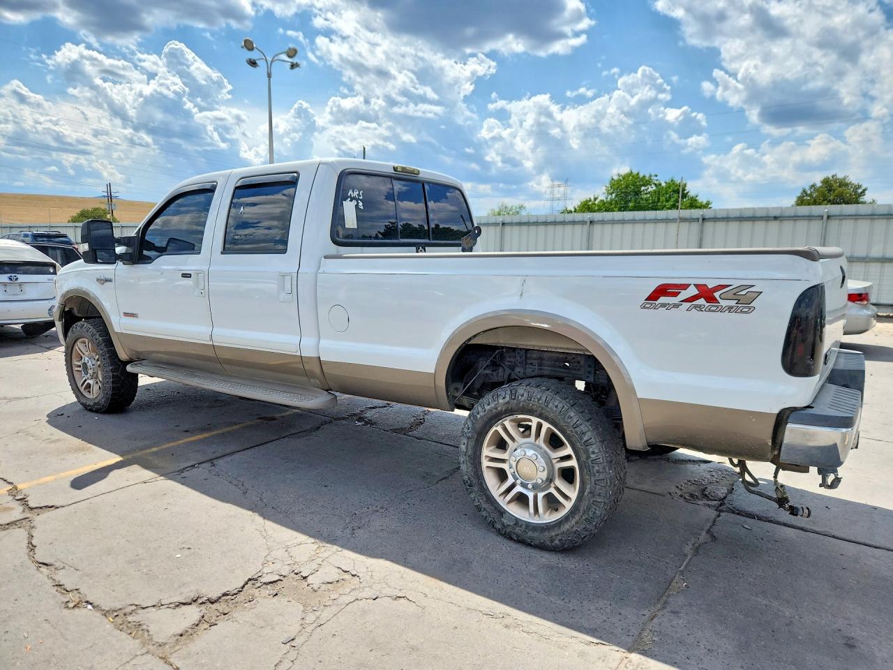 2006 Ford F350 Srw Super Duty White vin: 1FTWW31P06EA07676