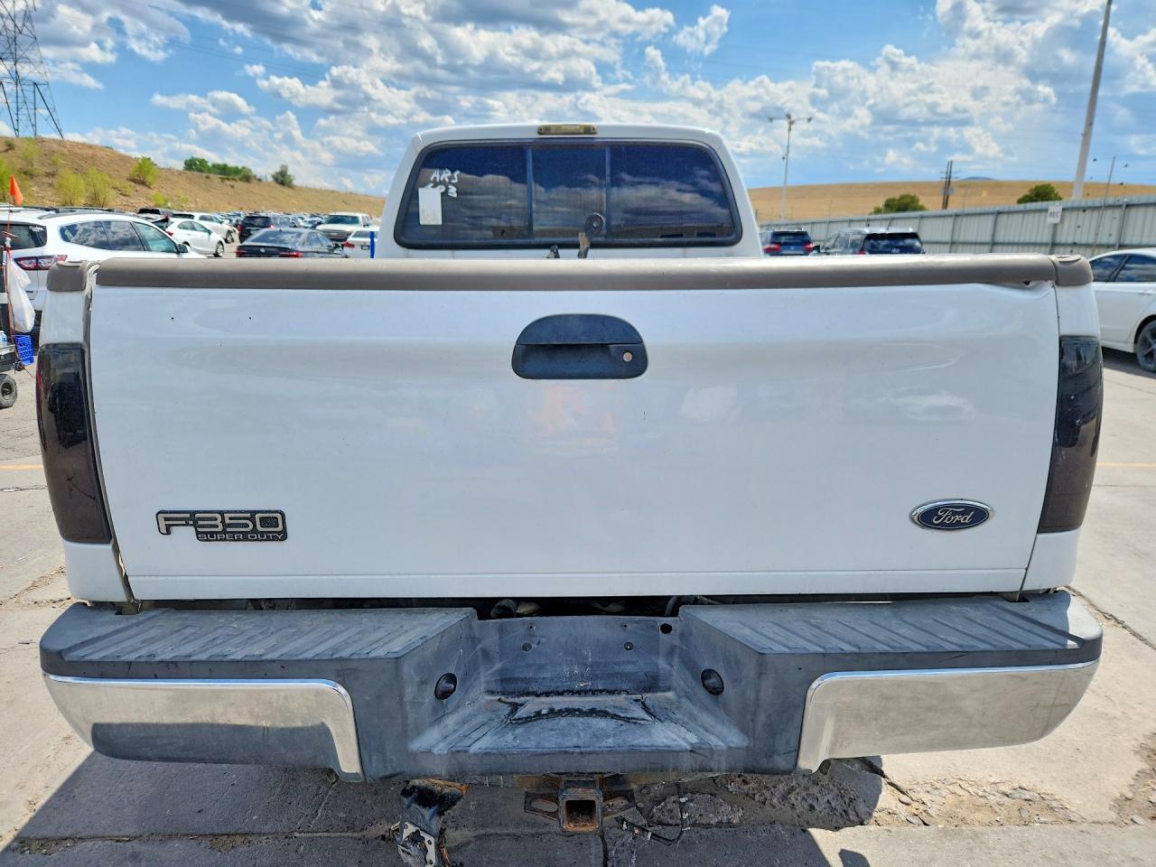 2006 Ford F350 Srw Super Duty White vin: 1FTWW31P06EA07676