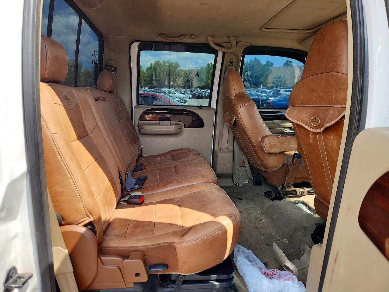 2006 Ford F350 Srw Super Duty White vin: 1FTWW31P06EA07676