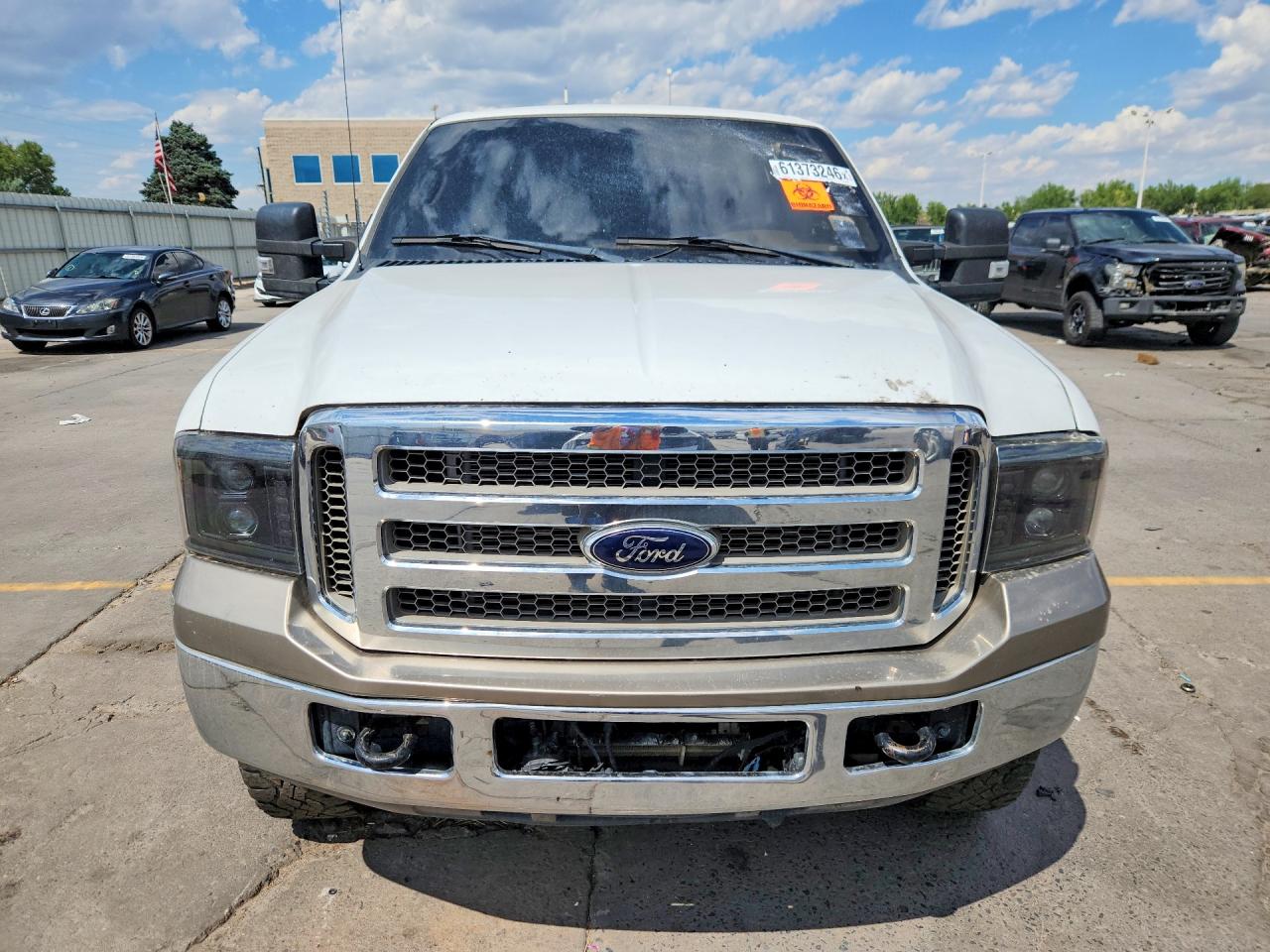 2006 Ford F350 Srw Super Duty White vin: 1FTWW31P06EA07676