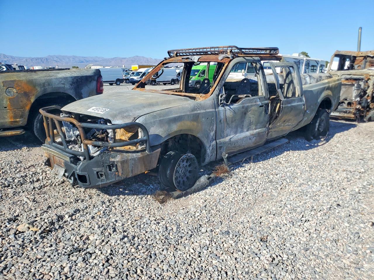 2006 Ford F350 Burn vin: 1FTWW31P06EA95015