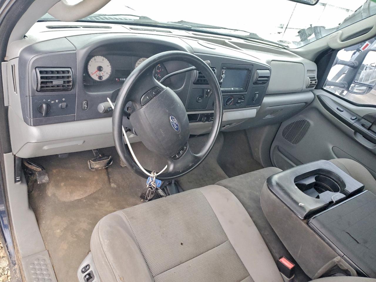 2006 Ford F350 Srw Super Duty Blue vin: 1FTWW31P06EA97637