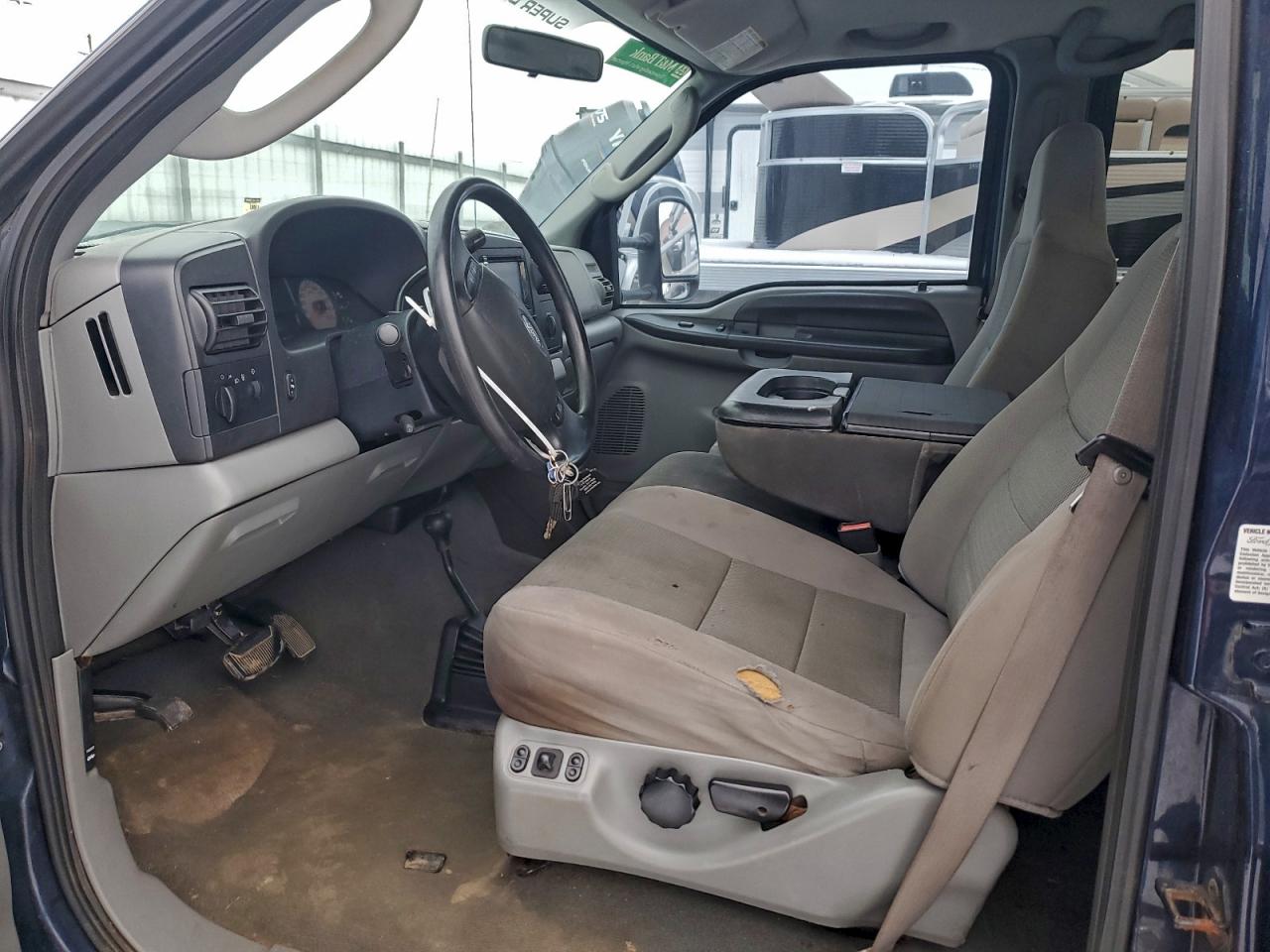 2006 Ford F350 Srw Super Duty Blue vin: 1FTWW31P06EA97637