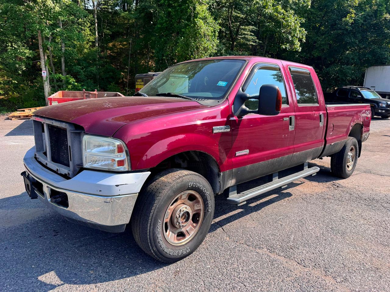 2006 Ford F350 Srw Super Duty Бордовый vin: 1FTWW31P06EB12038