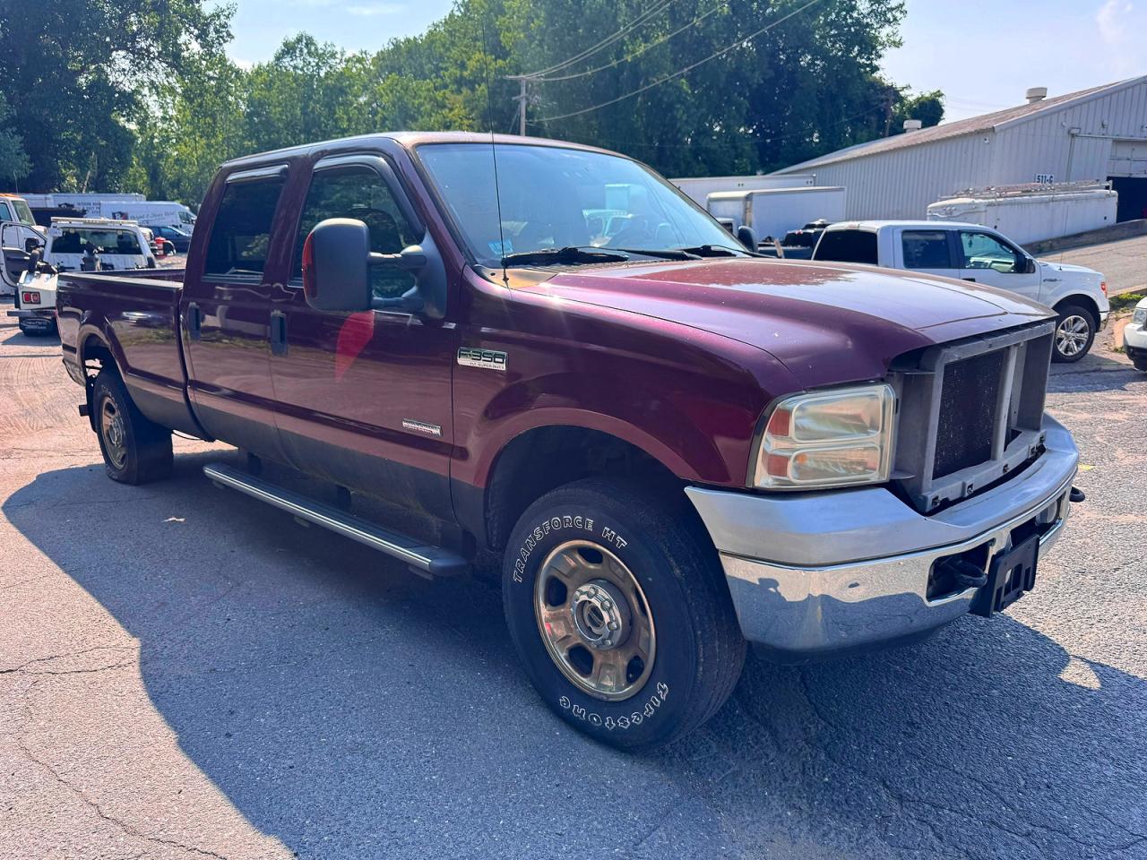 2006 Ford F350 Srw Super Duty Бордовый vin: 1FTWW31P06EB12038