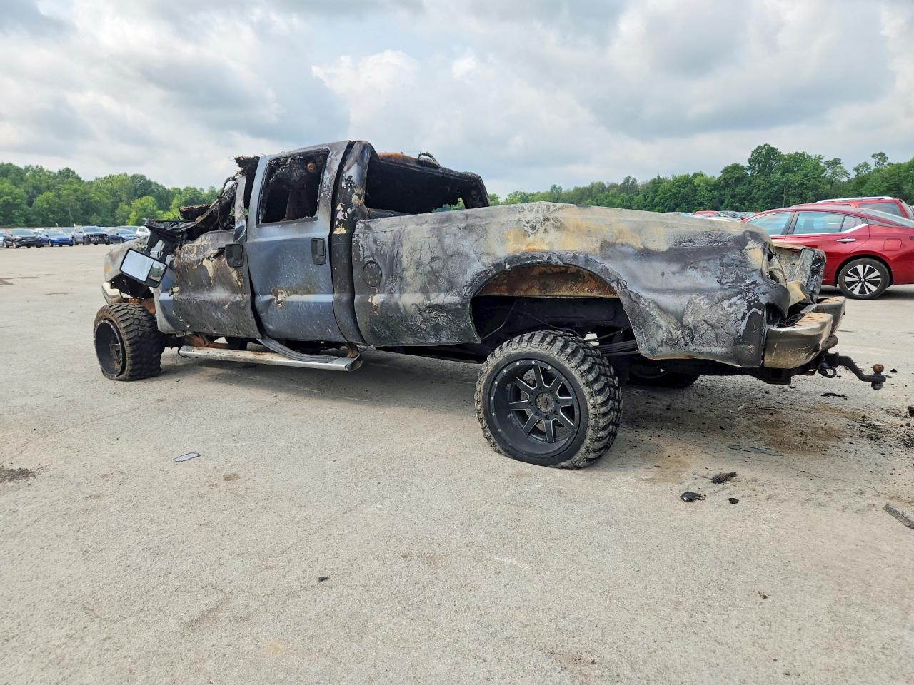 2005 Ford F350 Srw Super Duty Синий vin: 1FTWW31P15ED39057