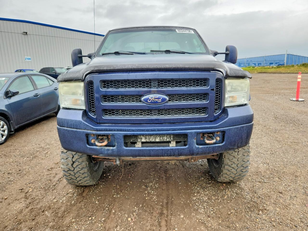 2007 Ford F350 Srw Super Duty Blue vin: 1FTWW31P17EA71937