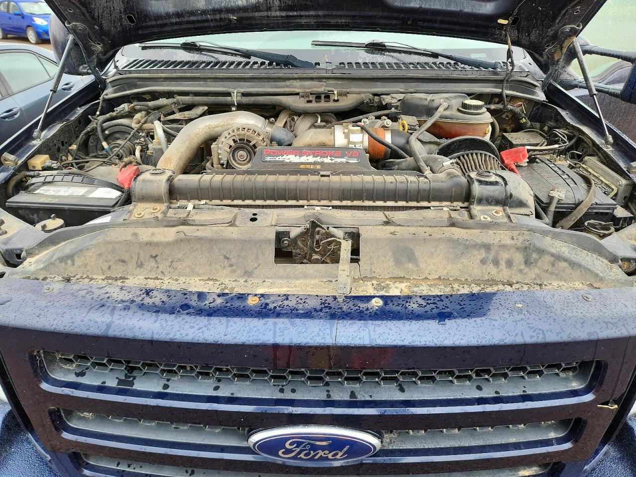 2007 Ford F350 Srw Super Duty Blue vin: 1FTWW31P17EA71937