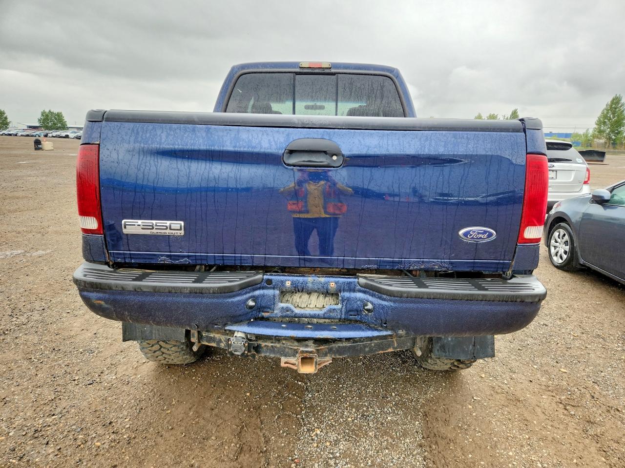 2007 Ford F350 Srw Super Duty Blue vin: 1FTWW31P17EA71937