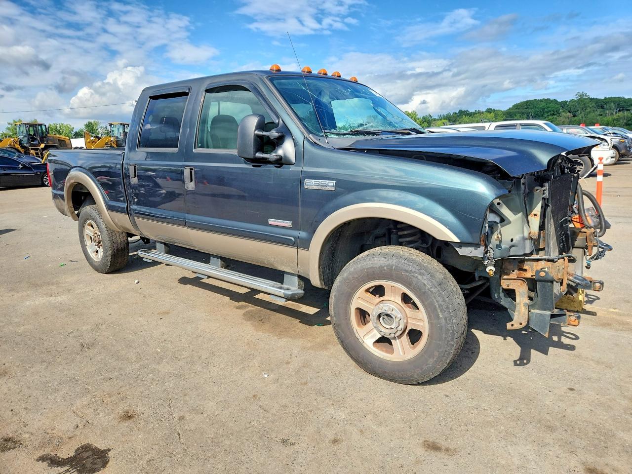 2007 Ford F350 Srw Super Duty Green vin: 1FTWW31P27EA18843