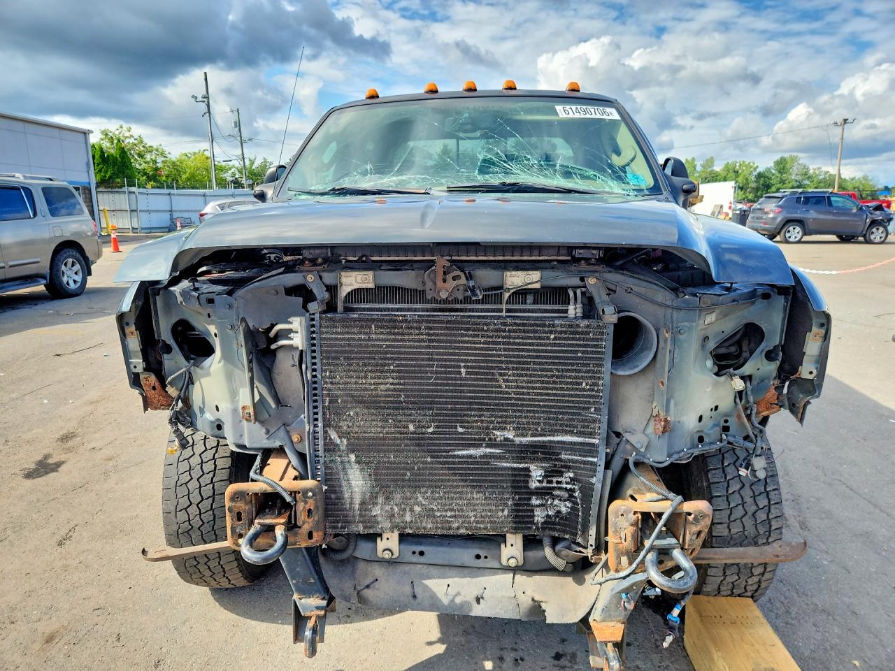 2007 Ford F350 Srw Super Duty Green vin: 1FTWW31P27EA18843