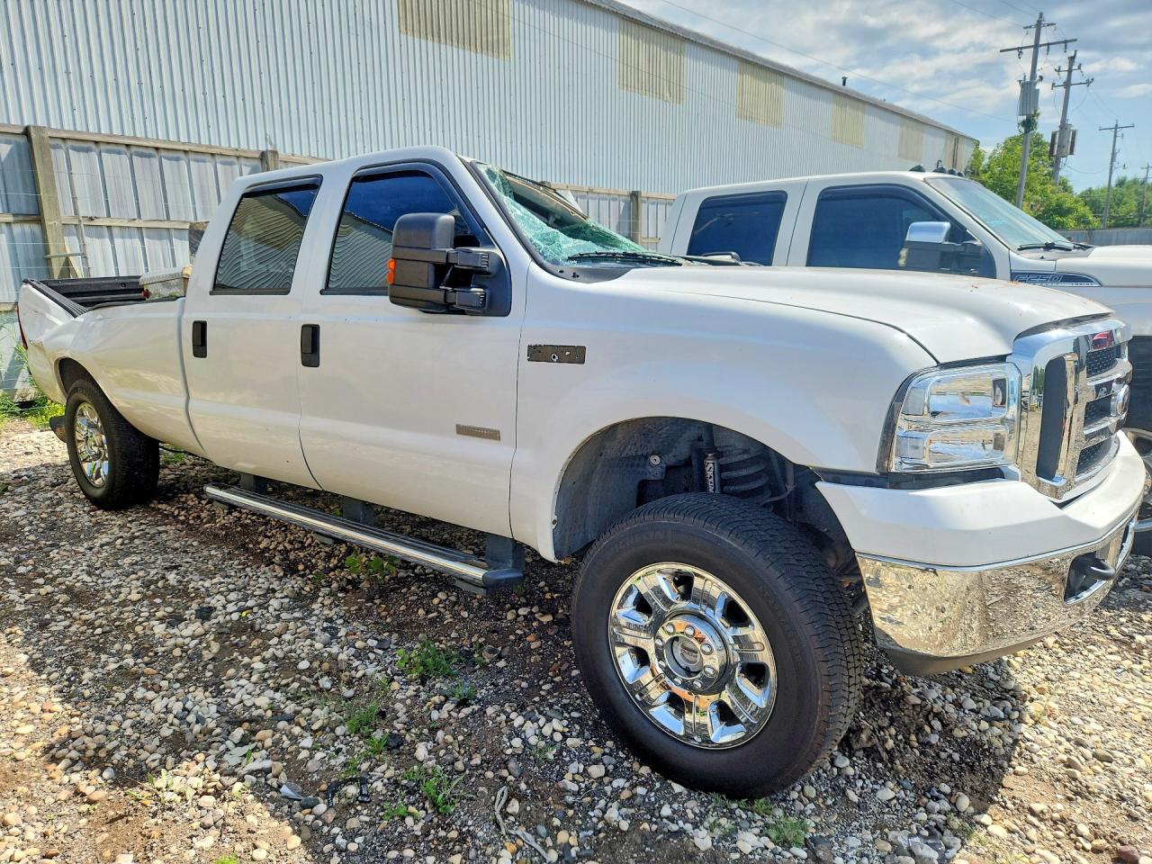 2006 Ford F350 Srw Super Duty White vin: 1FTWW31P36EB23972