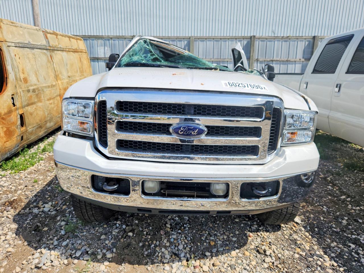 2006 Ford F350 Srw Super Duty White vin: 1FTWW31P36EB23972