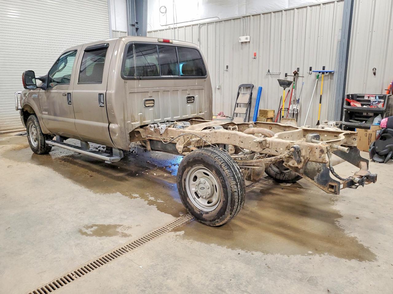 2005 Ford F350 Srw Super Duty Gold vin: 1FTWW31P45EC34111