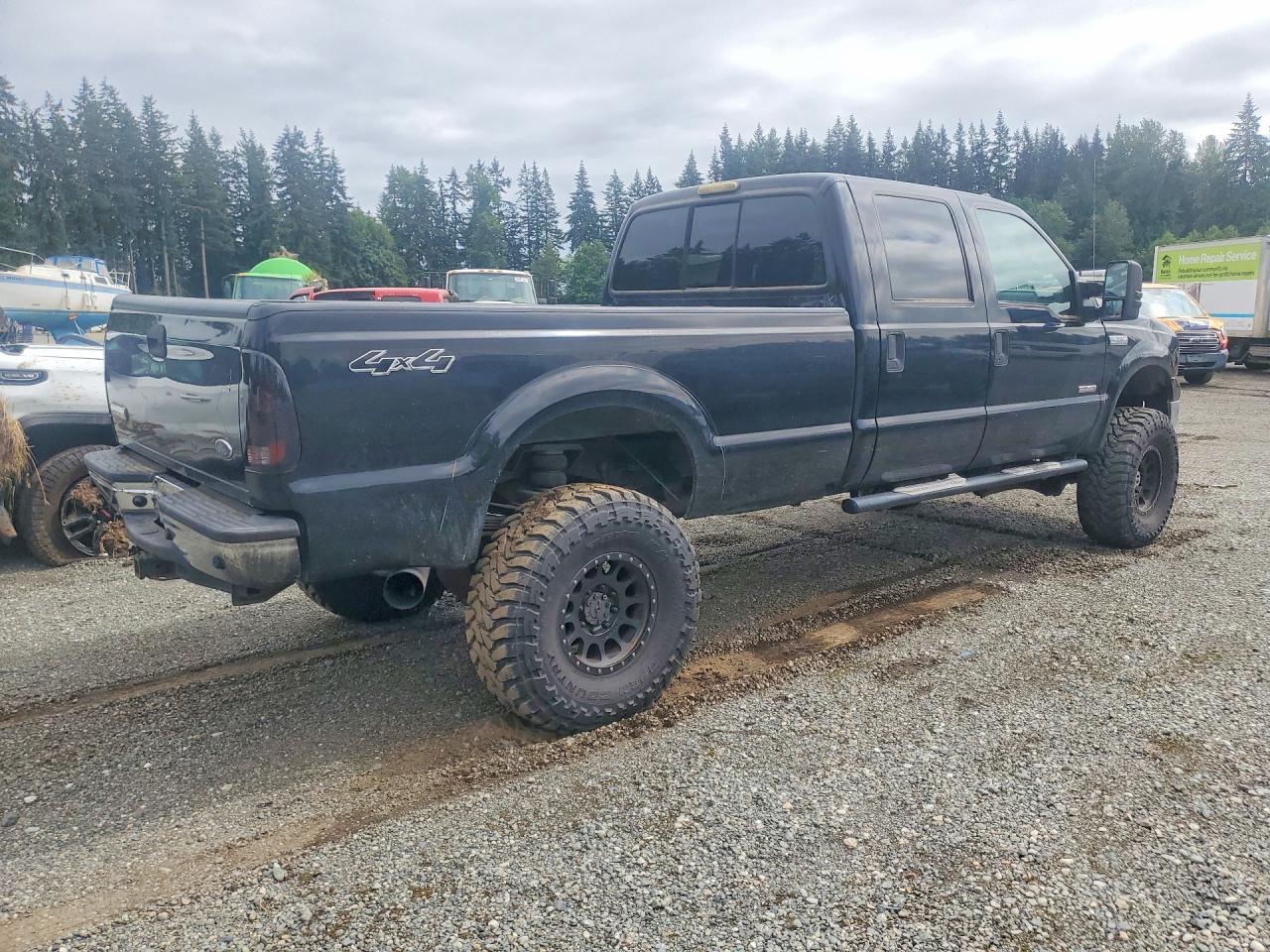 2005 Ford F350 Srw Super Duty Black vin: 1FTWW31P55EB21302