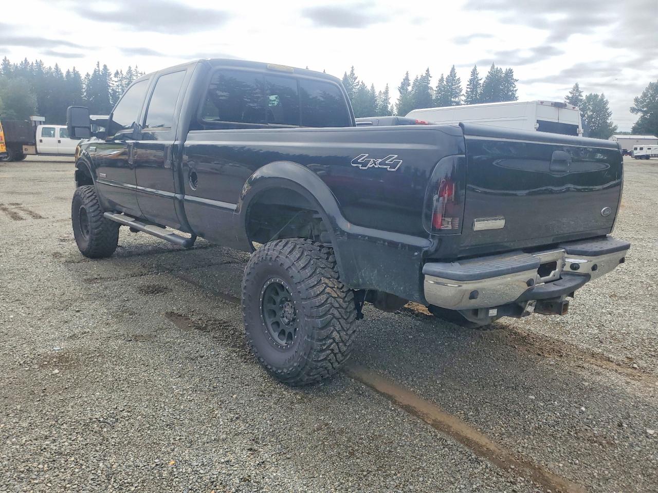 2005 Ford F350 Srw Super Duty Black vin: 1FTWW31P55EB21302