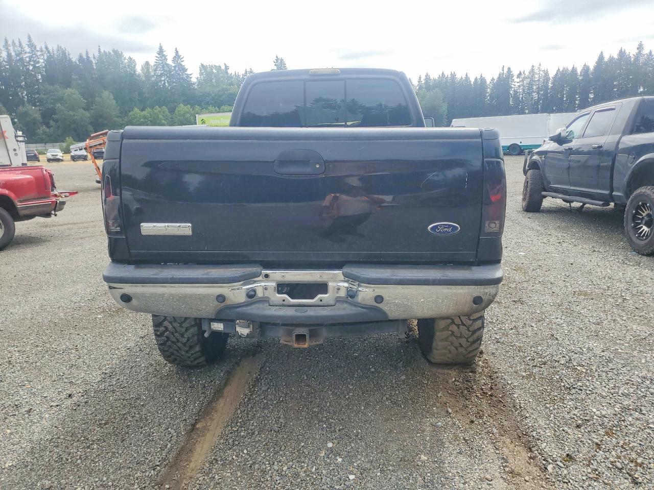 2005 Ford F350 Srw Super Duty Black vin: 1FTWW31P55EB21302