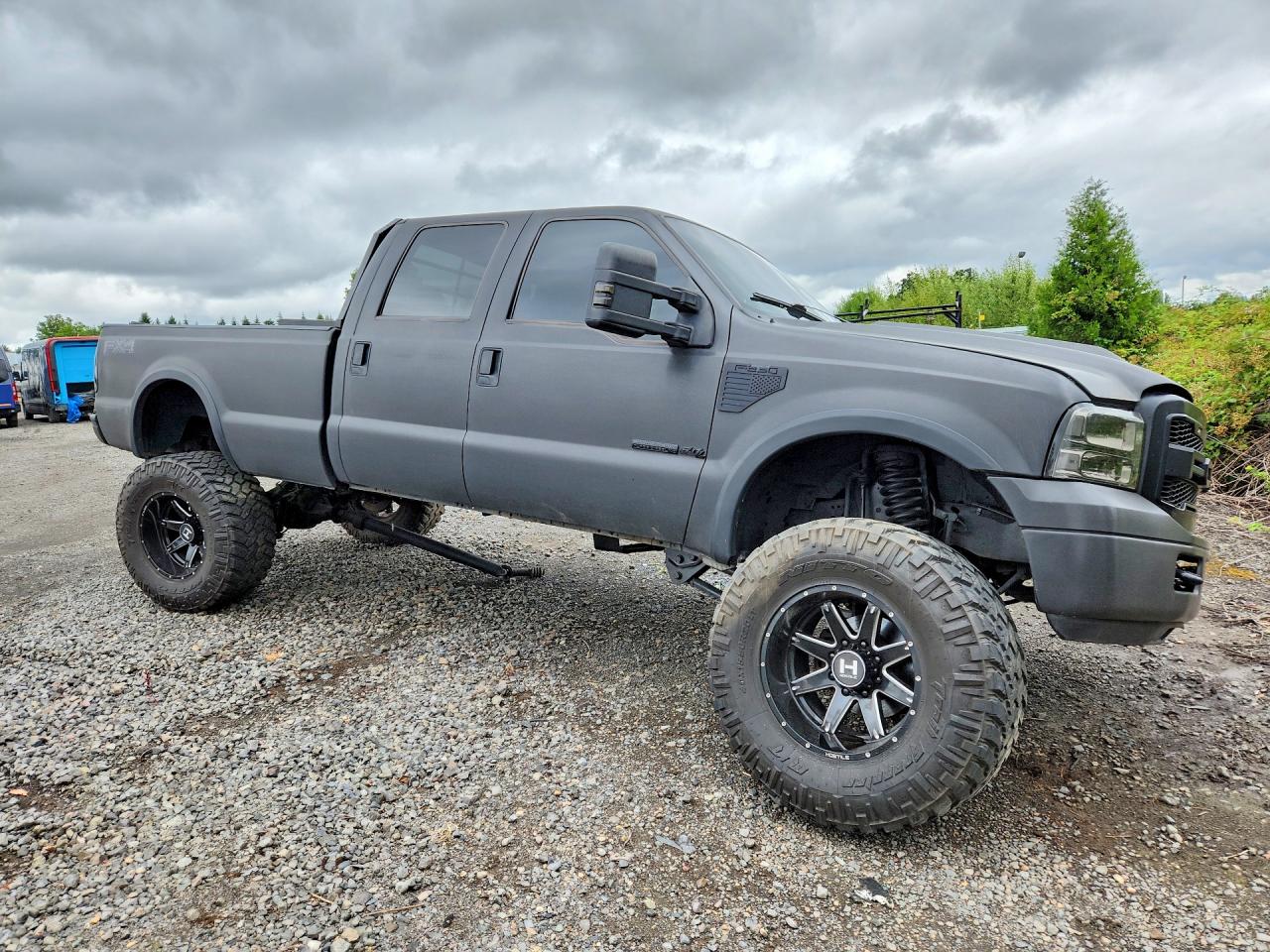 2006 Ford F350 Srw Super Duty Charcoal vin: 1FTWW31P66EB39454