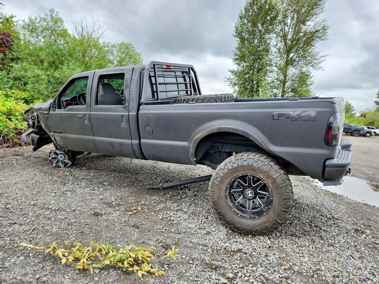 2006 Ford F350 Srw Super Duty Charcoal vin: 1FTWW31P66EB39454
