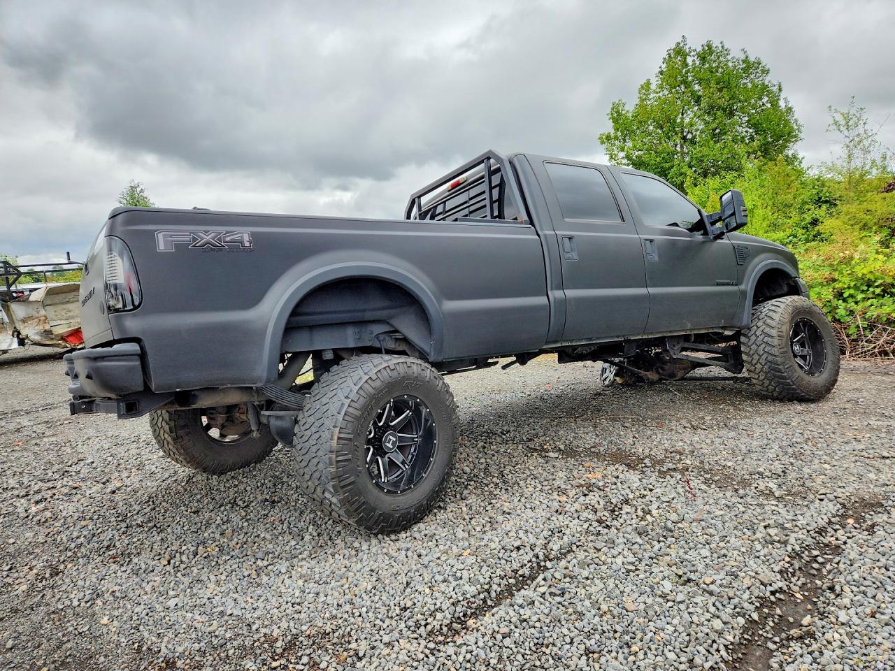 2006 Ford F350 Srw Super Duty Charcoal vin: 1FTWW31P66EB39454