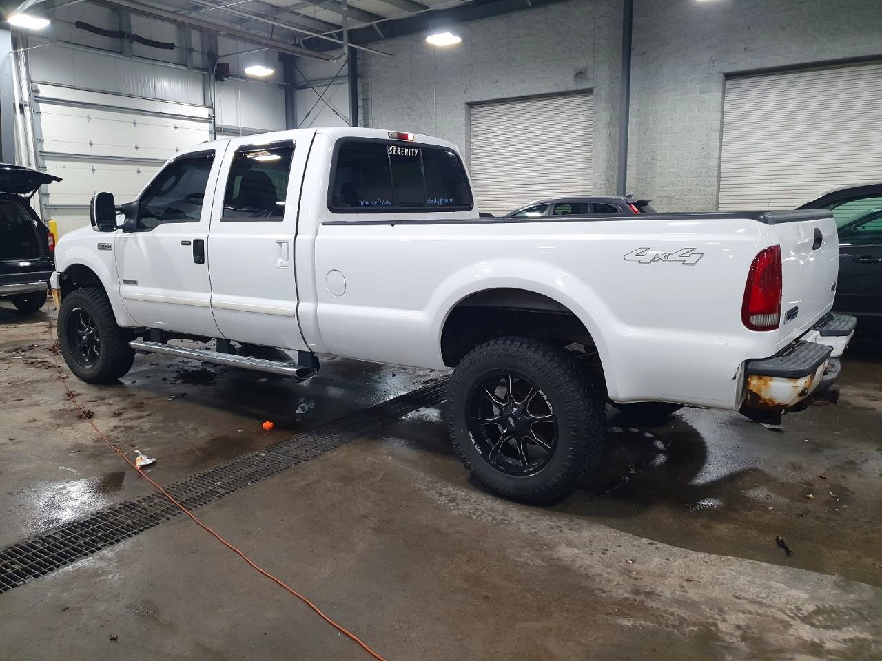 2006 Ford F350 Srw Super Duty White vin: 1FTWW31P76EA96985