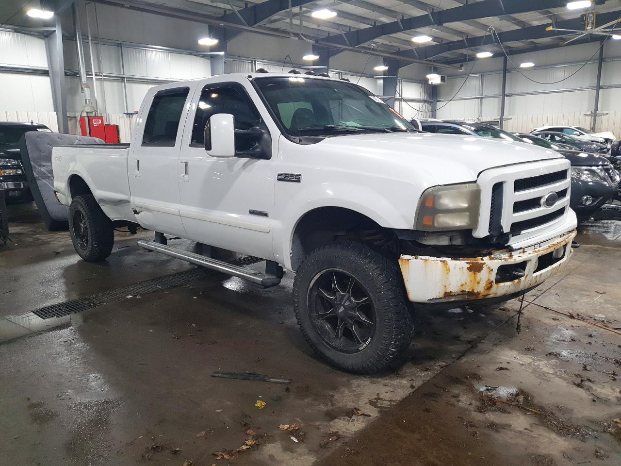 2006 Ford F350 Srw Super Duty White vin: 1FTWW31P76EA96985